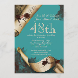 Convites Whodunnit do azul da investigação do mistério d