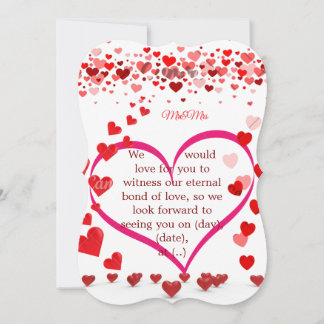 Convites Widing invitation 