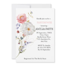 Wild Floral Buquê Babyshower