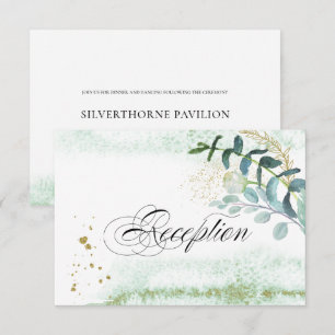Convites Wild Meadow  Recepção de casamento Botânica Ver