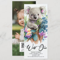 Wild One Cute Koala primeiro aniversario Animal
