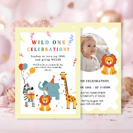 Convites Wild One First Birthday Invitation