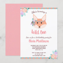 Wild One Tribal Boho Aztec Partido do primeiro ani