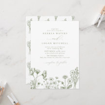 Wildflower Boho Chic Wedding