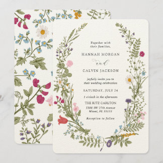 Convites Wildflower Wedding