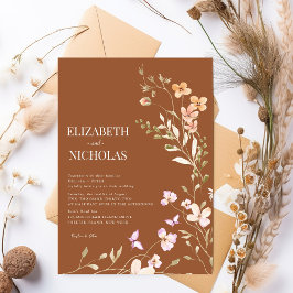 Convites Wildflower Wedding