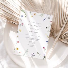 Convites Wildflower Wedding