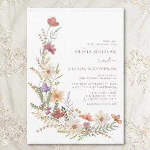 Convites Wildflower Wedding