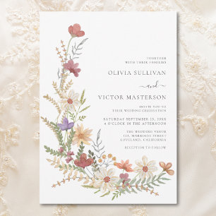 Convites Wildflower Wedding