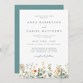 Convites Wildflower Wedding