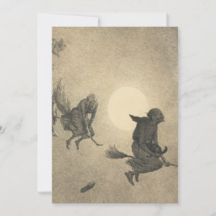 Convites William Holbrook Beard The Witch's Ride 1870