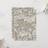 William Morris Botão Solteiro Flor Bot