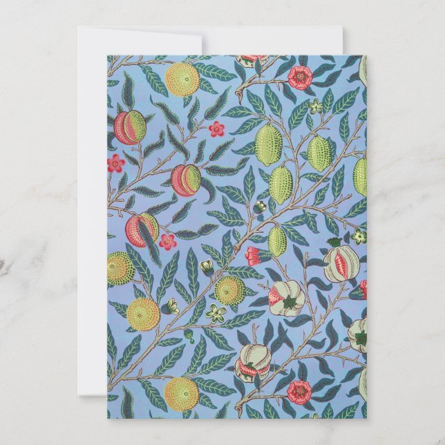 Convites William Morris Design (Frente)