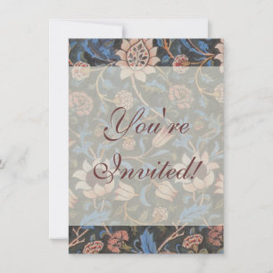 Convites William Morris Evenlode Padrão Têxtil
