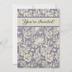 Convites William Morris Horn Poppy Classic Floral