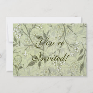 Convites William Morris Jasmine Wallpaper