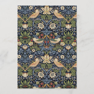 Convites William Morris Strawberry Thief