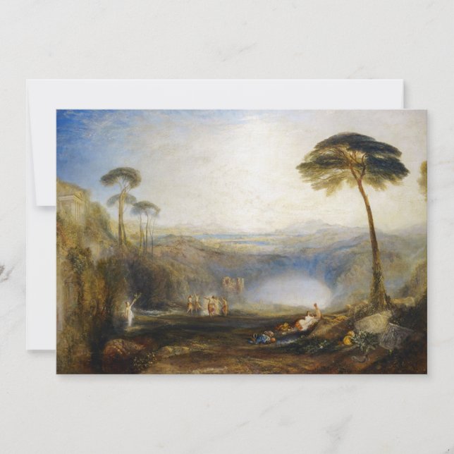 Convites William Turner - A tosse do Ouro (Frente)
