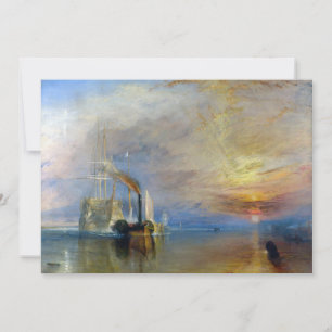 Convites William Turner - O Fighting Temeraire