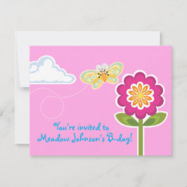 Convites Wing-Nutz™_Butterfly_doce & Festa de aniversário d