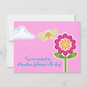 Convites Wing-Nutz™_Butterfly_doce & Festa de aniversário d