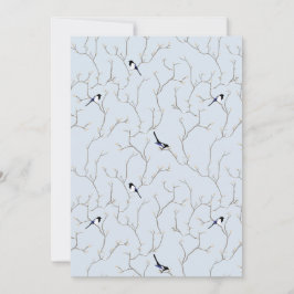 Convites Winter Birds