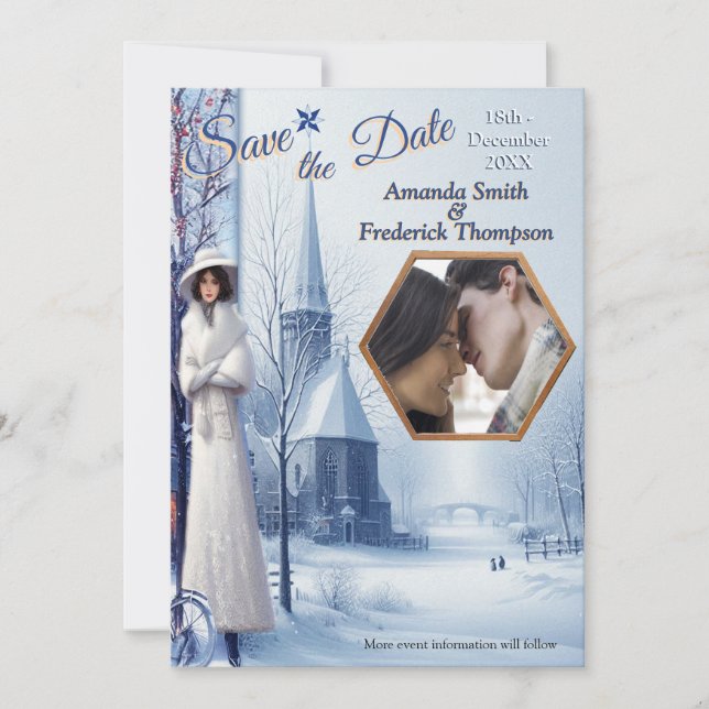 Convites Winter Celebrations in Amsterdam (Frente)