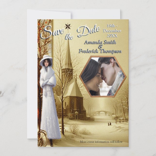 Convites Winter Celebrations in Amsterdam (Frente)