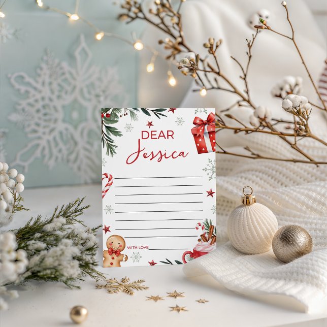 Convites Winter Cocoa Birthday Dear Card (Criador carregado)