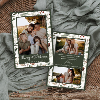 Convites Winter Fresh Christmas Card