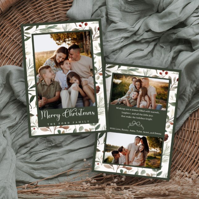 Convites Winter Fresh Christmas Card (Criador carregado)