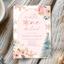 Winter Onederland Snowflake Party (Festa de primei