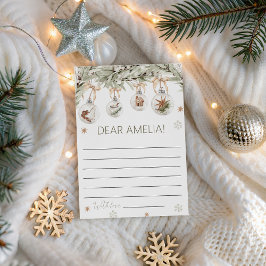 Convites Winter Onederland Time Capsule Card