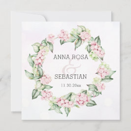 Convites *~* Winter Snow Berry AR12 QR RSVP Boho Wedding