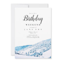 Wintery Colorado Mountain Birthday Weekend