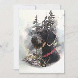 Convites Wirehaired Pointer Alemão, GWP