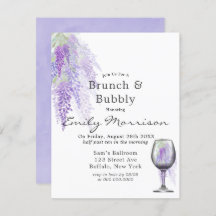 Wisteria Wine Glass Brunch & Bubble Invent
