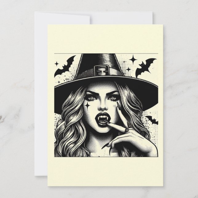 Convites witch (Frente)