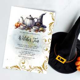 Convites Witches Tea