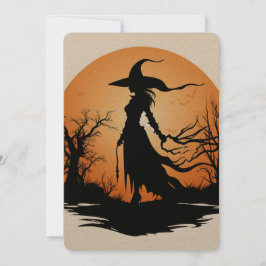 CONVITES WITCHY SILHOUETTE [7]