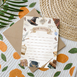 Convites Wizard Time Capsule Card