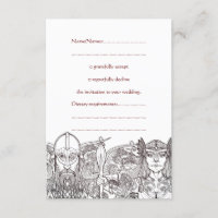 Woden & Fríge Wedding RSVP