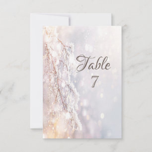 Convites Wonderland Branches de inverno