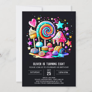 Convites Wonderland Whimsy Birthday