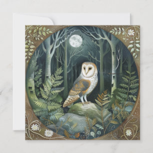 Convites Woodland Owl