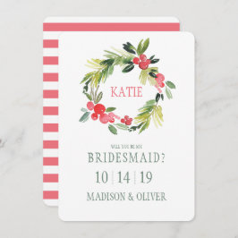 Convites Wreath Invernal| Bridesmaid