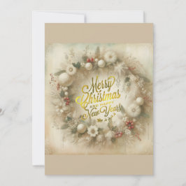 Convites Wreath Natal