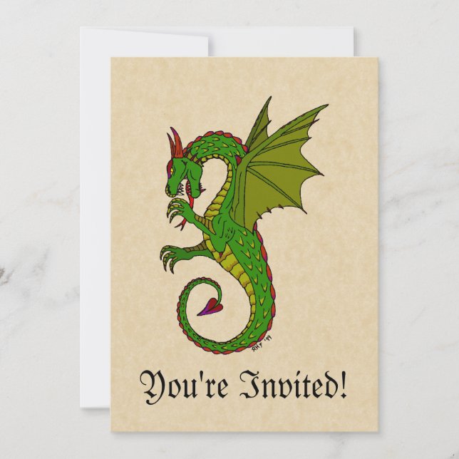 Convites Wyvern (Frente)