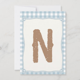 Convites Xadrez Azul, Primeiro Raio, Sinalizador de Marcaçã