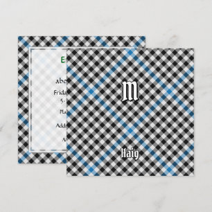 Convites Xadrez Clan Haig Check Tartan